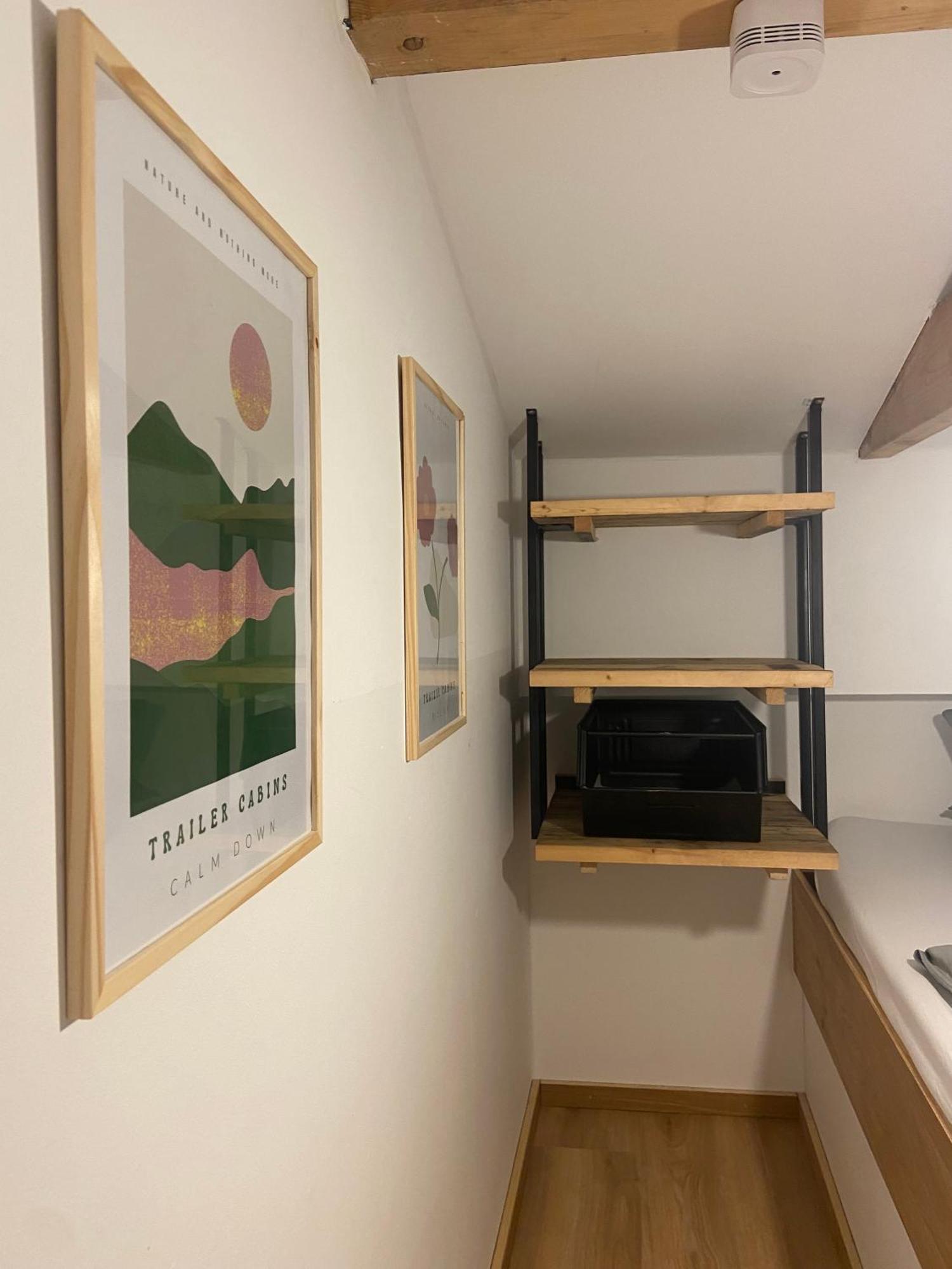 Modernes Tinyhouse Trailer Cabins Am Waldrand - Mit Seezugang Eging Exterior foto