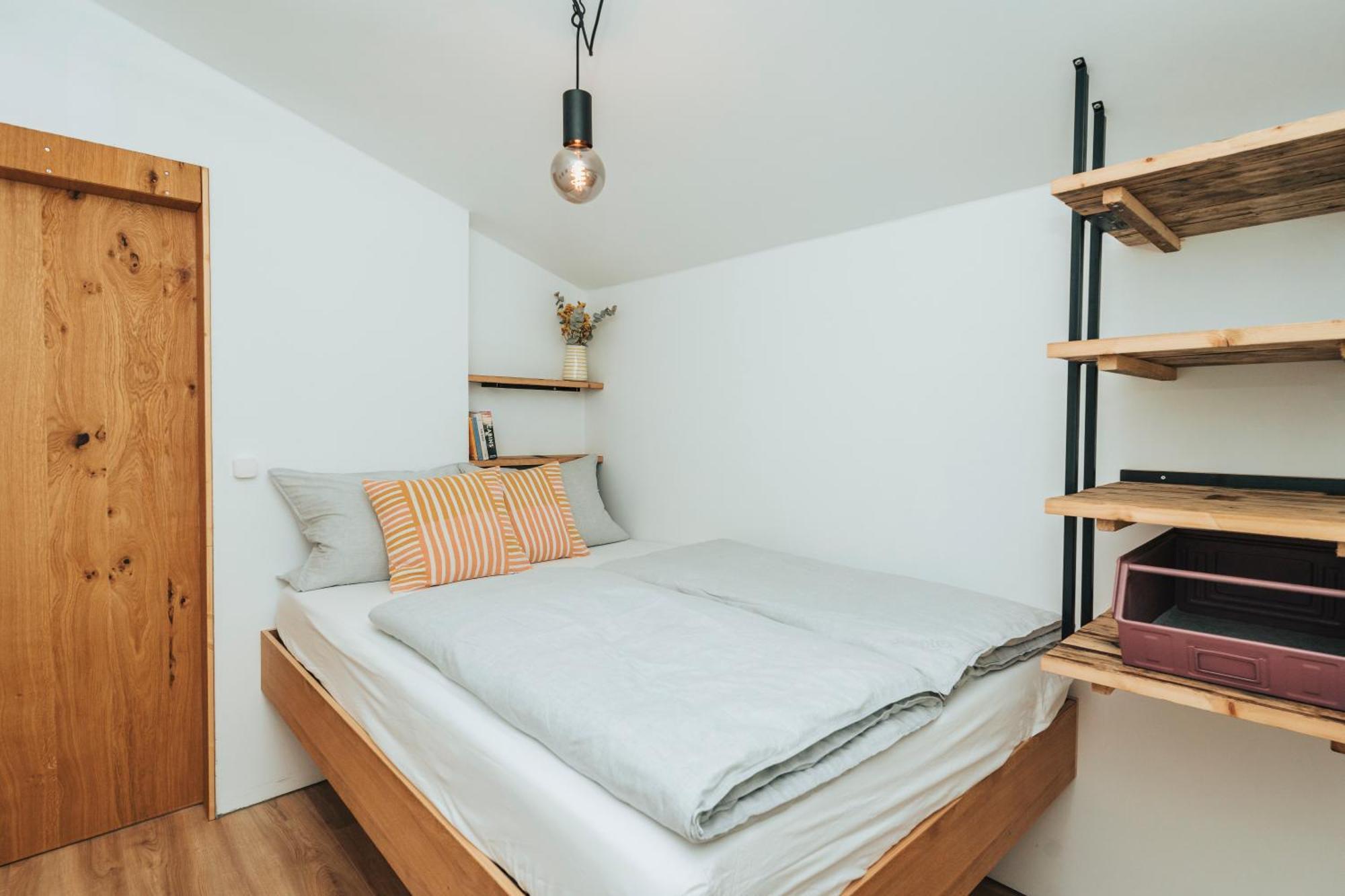 Modernes Tinyhouse Trailer Cabins Am Waldrand - Mit Seezugang Eging Exterior foto